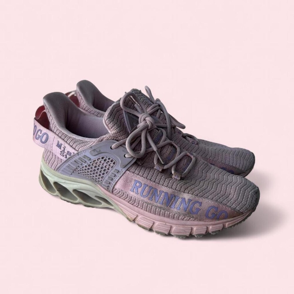 Women's Pink and Purple Trainers